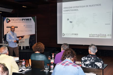 Eduardo Martínez Sáncez, CEO de Marketing4food, comparte sus conocimientos en la primera parda del Tour de Iniciativa Pymes