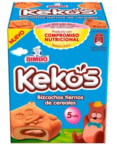 Bimbo promociona Kekos con una campaña colorida en televisión