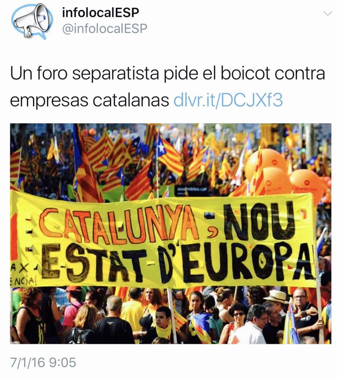 El boicot a las marcas catalanas en las redes