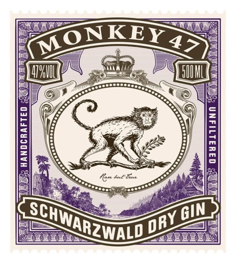 Pernod Ricard España distribuirá Monkey 47 Gin