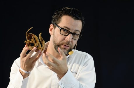 El cocinero Quique Dacosta, con tres estrellas Michelin, inaugura la segunda edición de Murcia Gastronómica