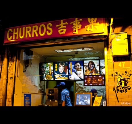 Los churros españoles triunfan en China