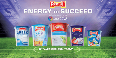 Pascual y la Liga de Fútbol Profesional se unen para fomentar hábitos saludables