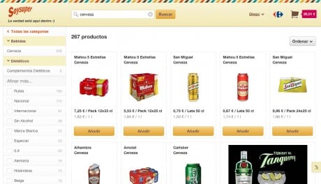 Soysuper integra a su marketplace al supermercado de El Corte Inglés